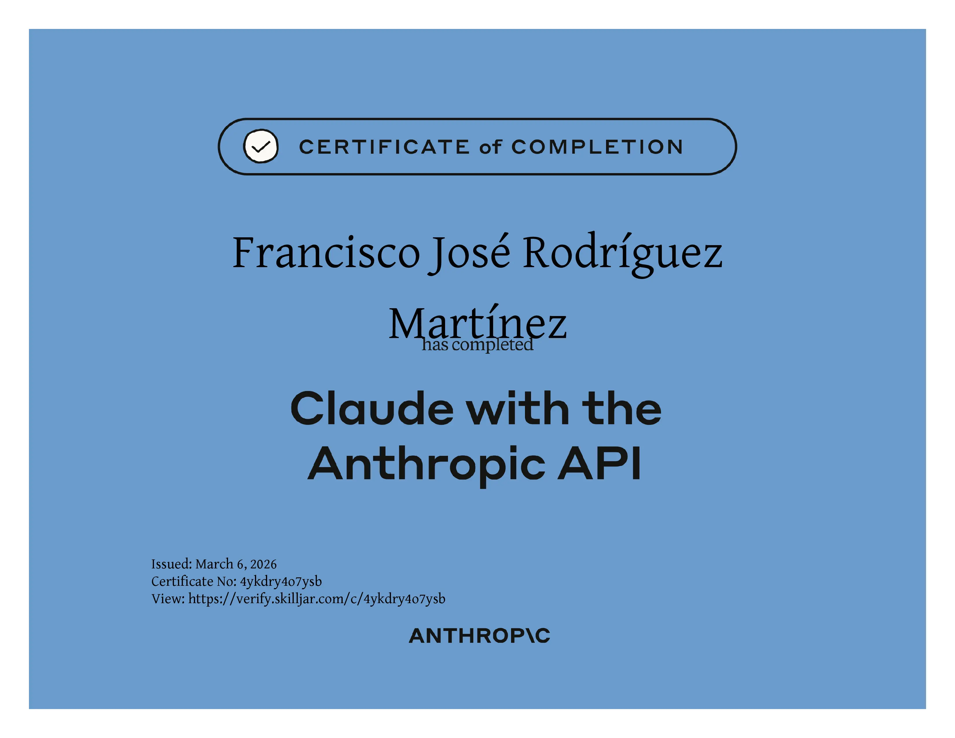 Building with the Claude API