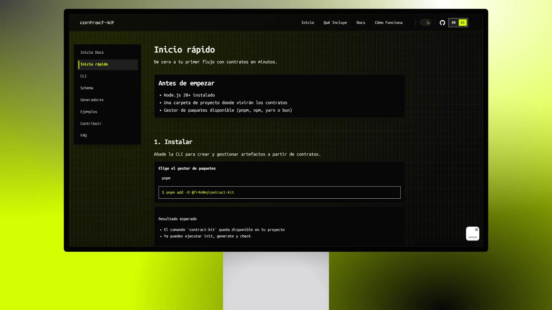 Contract-kit — Generador de contratos API - 2