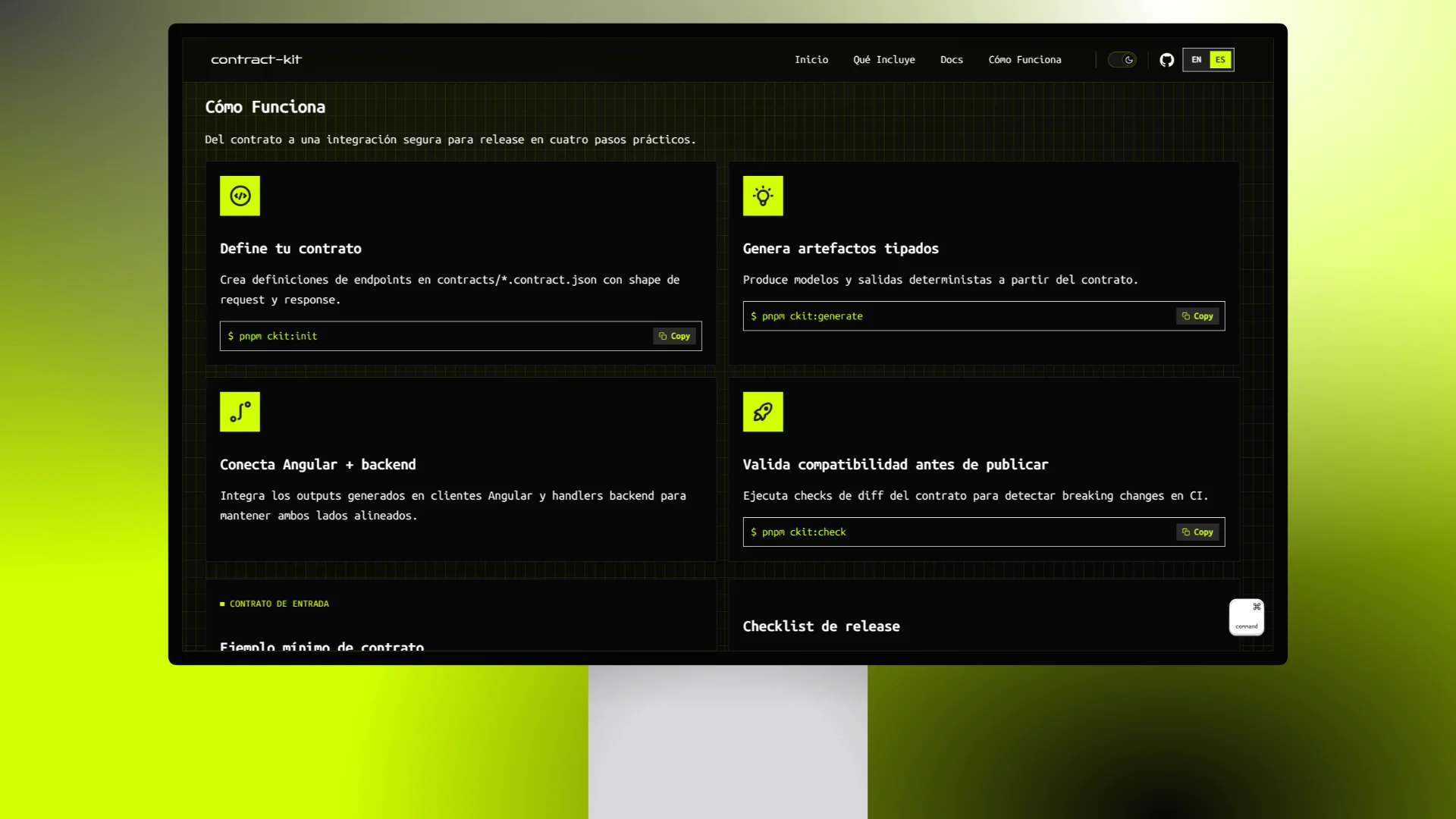 Contract-kit — Generador de contratos API - 3