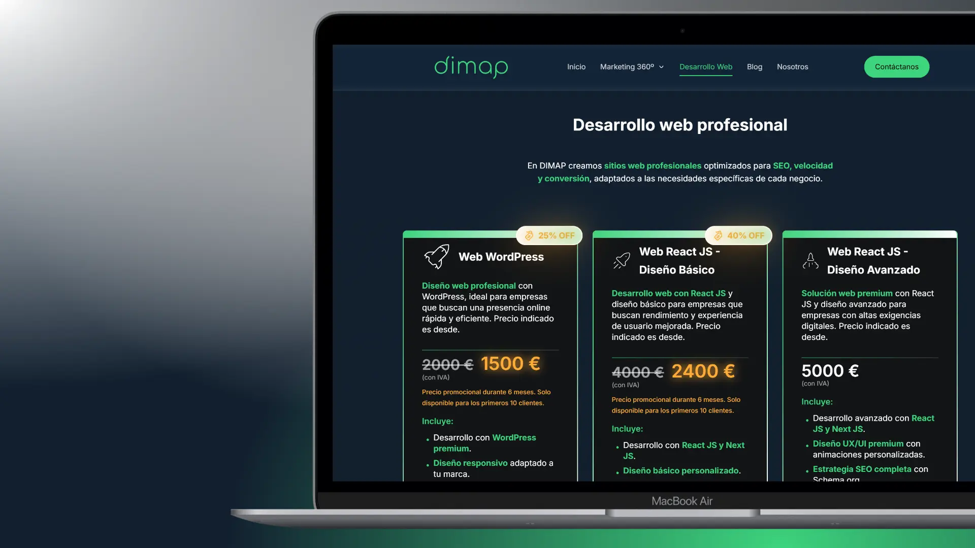 DIMAP Website - 10