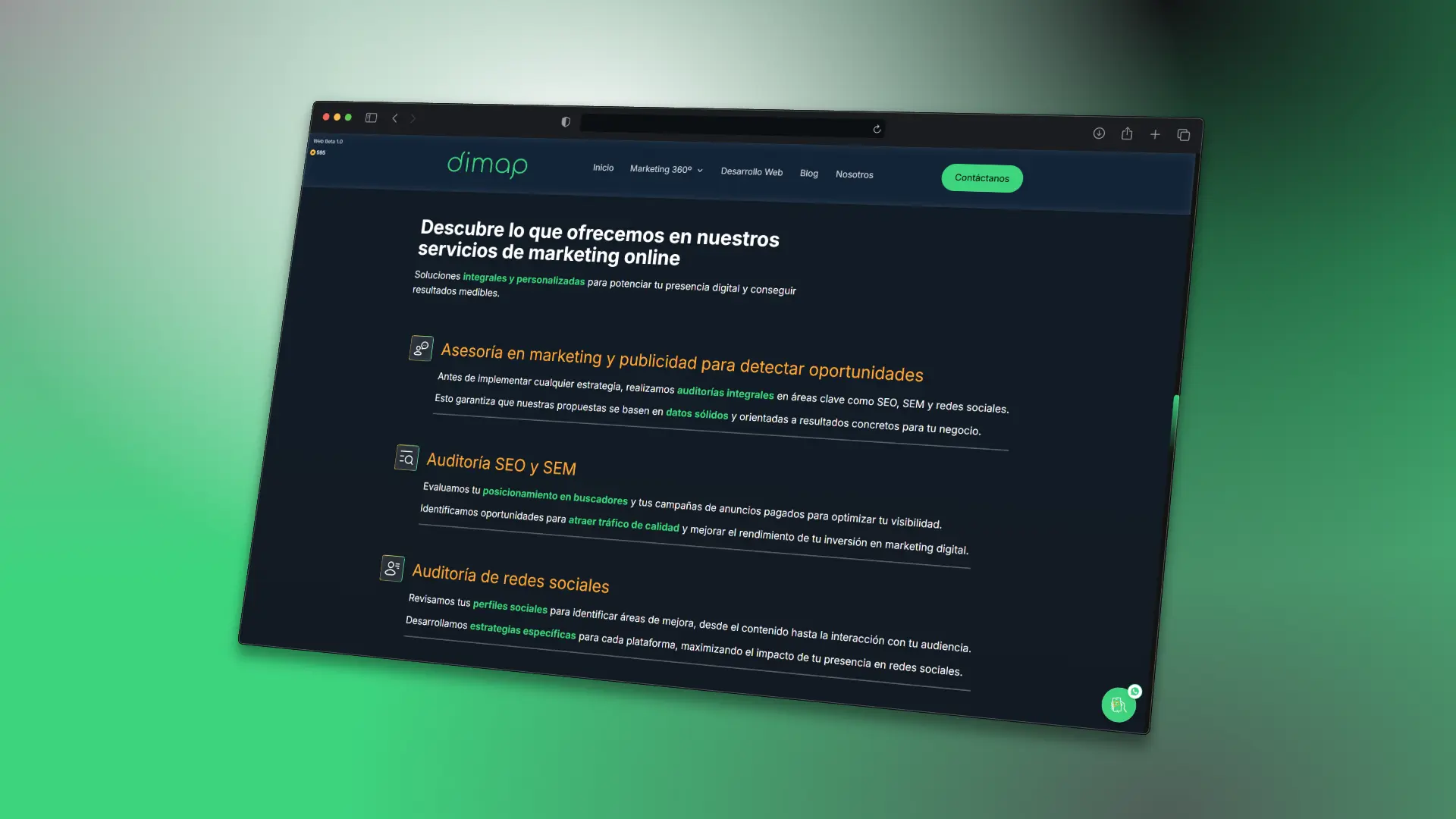 DIMAP Website - 5
